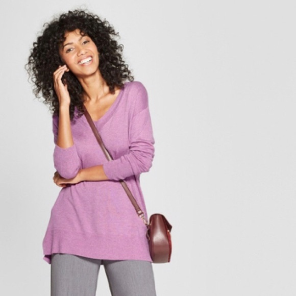 a new day Sweaters - A New Day Luxe Pullover V-Neck Sweater